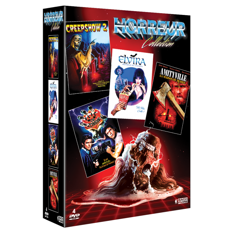 COFFRET HORREUR - COFFRET EDITION COLLECTOR - 4 FILMS COFFRET HORREUR - COFFRET EDITION COLLECTOR - 4 FILMS