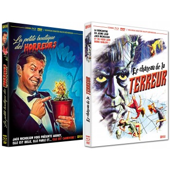 LOT 2 ARTICLES EDITION BLU-RAY ET DVD COLLECTION HORREUR ANGOISSE A 38,40 € AU LIEU DE 50,40 €
