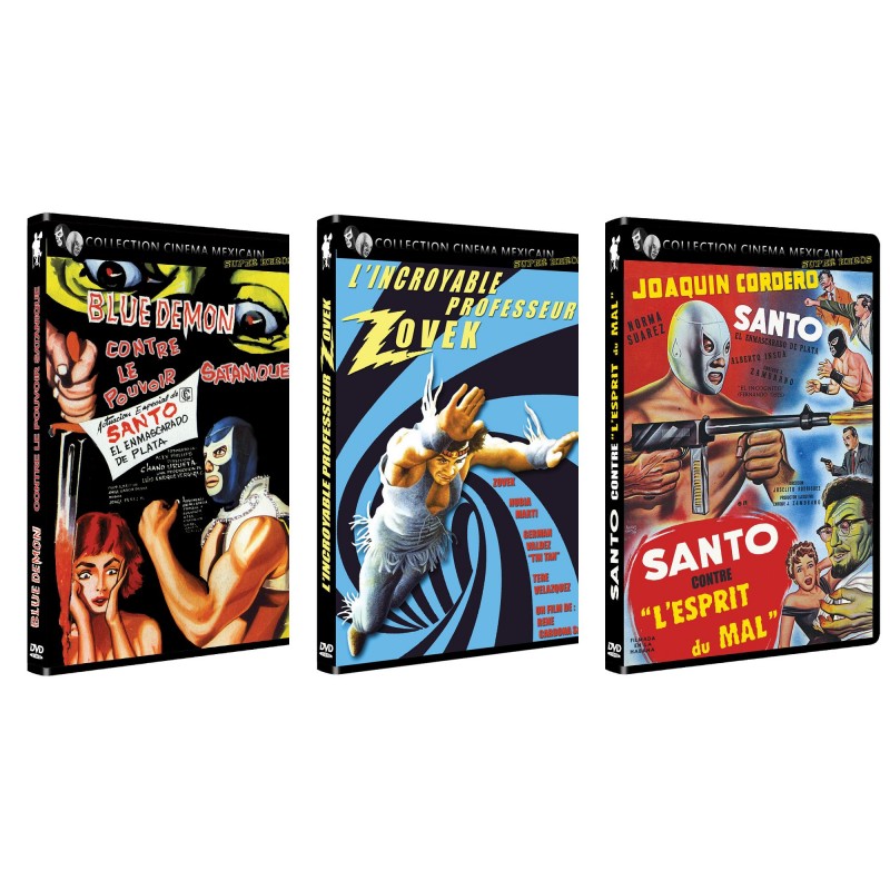 LOT 3 ARTICLES EDITION DVD COLLECTION MEXIQUE A 36 € AU LIEU DE 45 €