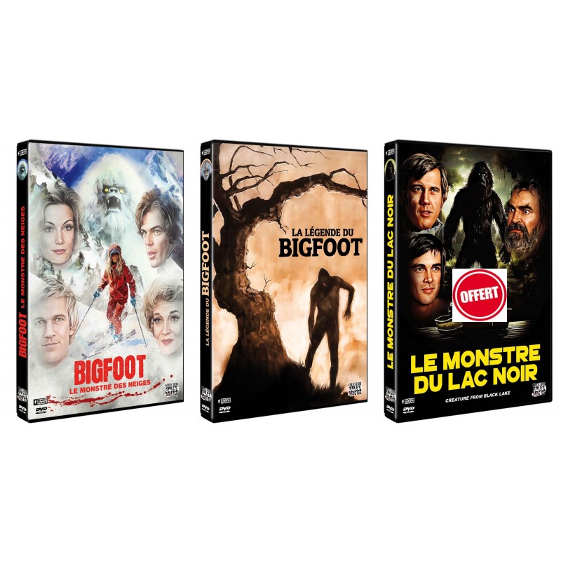 LOT 2 ARTICLES EDITION DVD COLLECTION BIGFOOT A 30 EUROS + UN DVD OFFERT