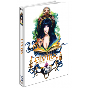 ELVIRA, MAITRESSE DES TENEBRES - MEDIABOOK - DVD + BLU-RAY - VENDU SANS BLISTER