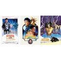 LOT DE 10 CARTES POSTALES FORMAT A5 LES AVENTURES DE BUCKAROO BANZAI A TRAVERS LA 8 EME DIMENSION