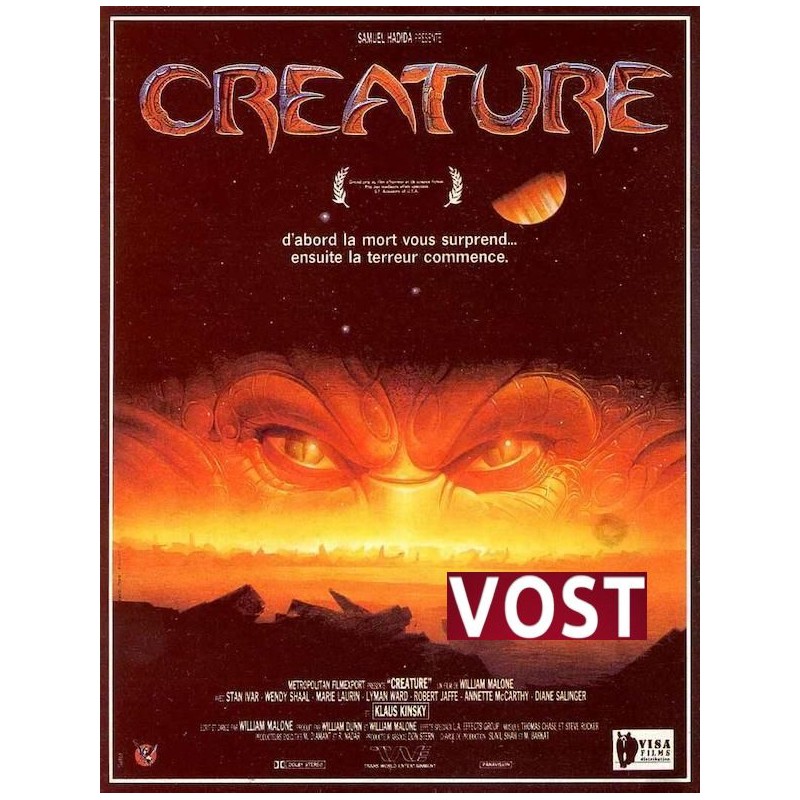 FILM A TELECHARGER - CREATURE - 4K - VOST