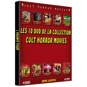 10 DVD COLLECTION CULT HORROR MOVIES A 150 € - (20 FILMS LOT 1)