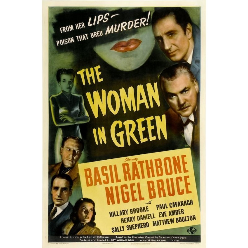 FILM A TELECHARGER – SHERLOCK HOLMES – LA FEMME EN VERT – HD (VOST) + SD (VF) OFFERTE