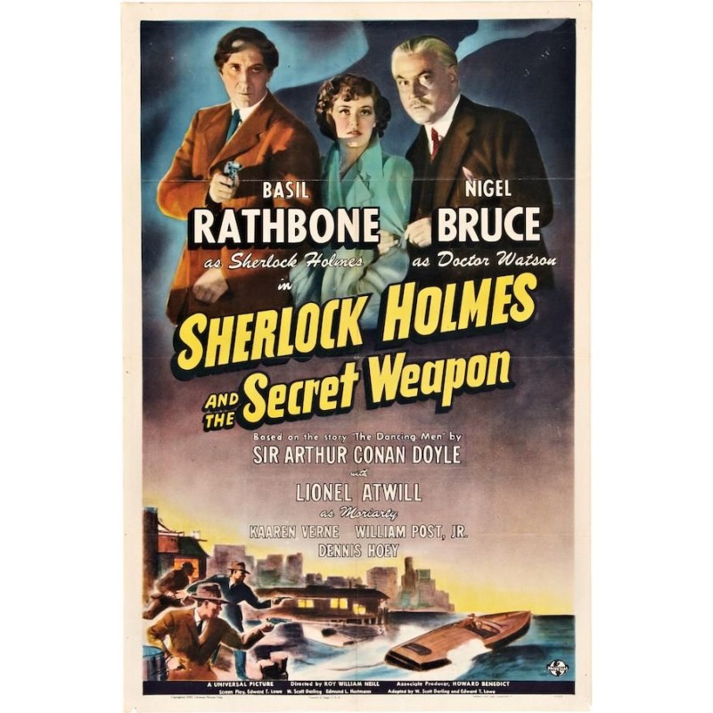 FILM A TELECHARGER - SHERLOCK HOLMES ET L'ARME SECRETE – HD (VOST) + SD (VF) OFFERTE