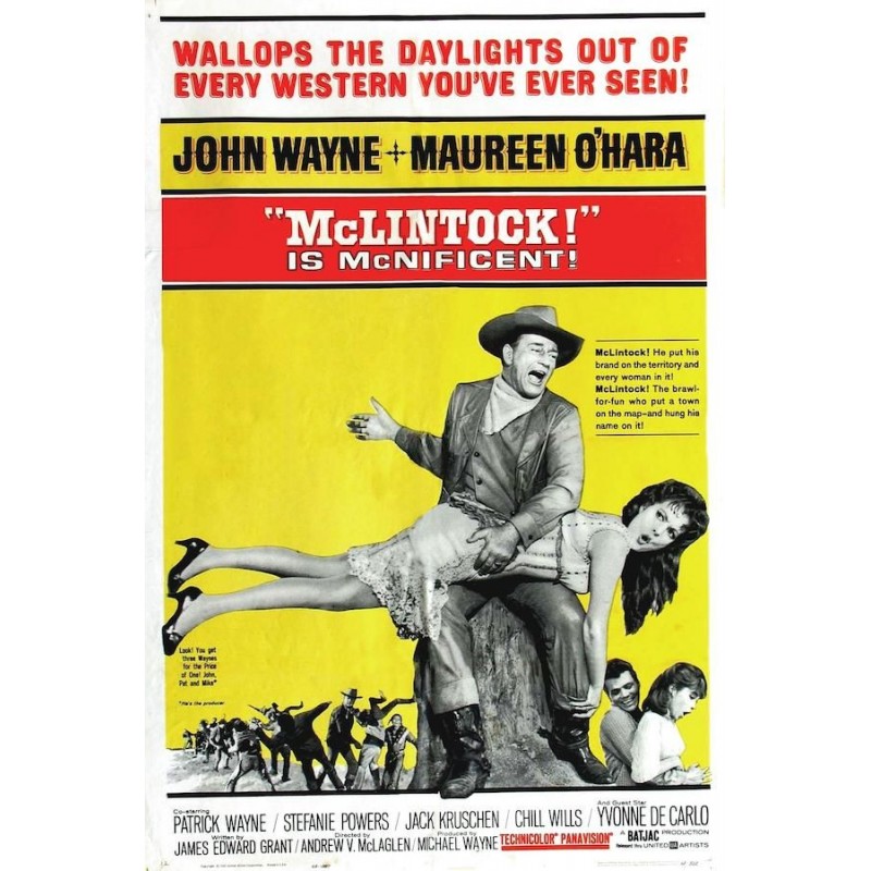 FILM A TELECHARGER – JOHN WAYNE - LE GRAND MC LINTOCK - HD - VF