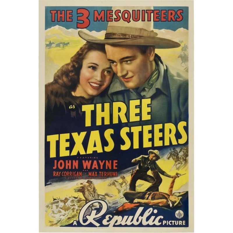 FILM A TELECHARGER – JOHN WAYNE -  LES ETOILES DU TEXAS - HD - VOST