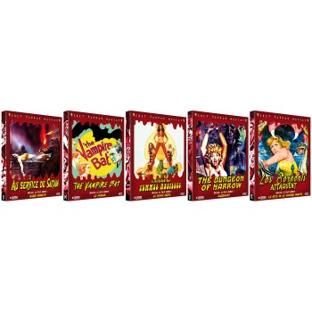 LOT 5 DVD COLLECTION CULT HORROR MOVIES A 48 € AU LIEU DE 60 € - (10 FILMS LOT 2)